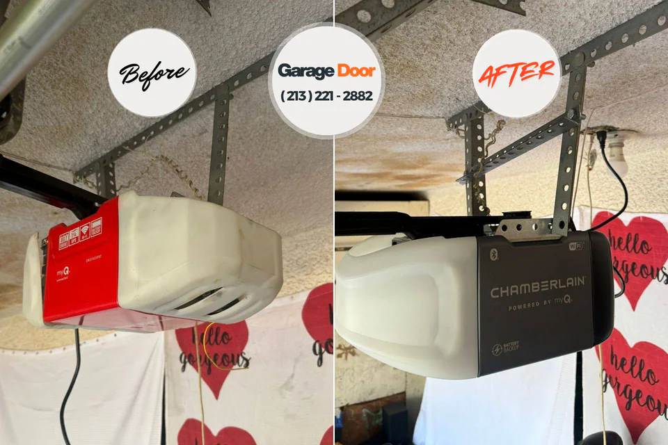 Before and after: garage door repair near me Whiteville